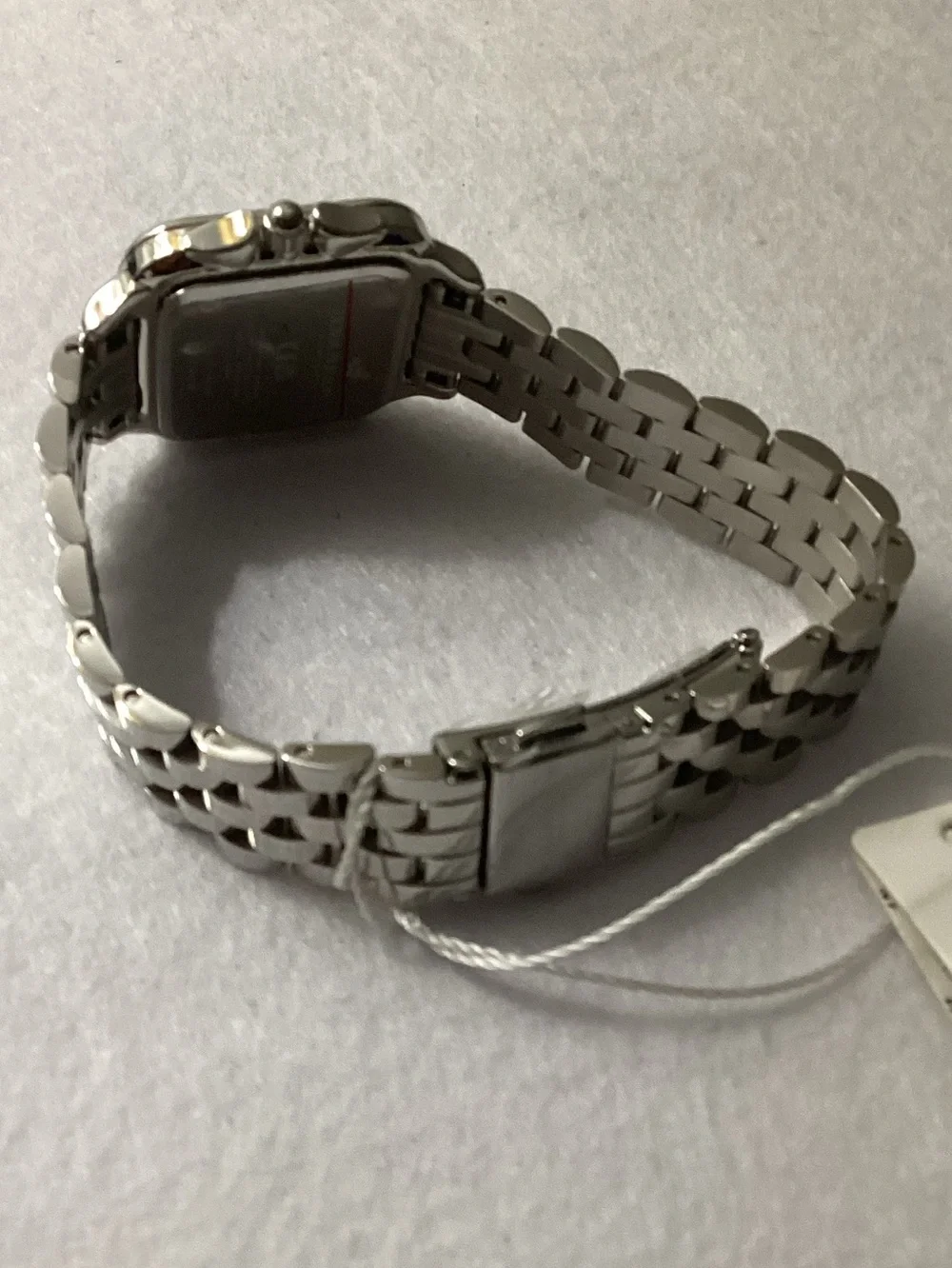 Olivia Burton London Grosvenor Silver Stainless Steel Watch 28mm